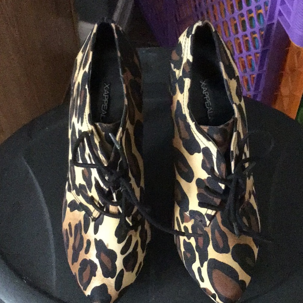 Leopard high heels - Picture 3 of 7